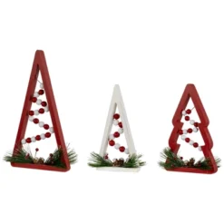 Northlight Set Of 3 Red And White Beaded Christmas Trees Wooden Table Decorations 0.98 FT 9 Northlight Set Of 3 Red And White Beaded Christmas Trees Wooden Table Decorations 0.98 FT -Northlight Sale Store GUEST 0159cbf2 3db4 43a2 9e98 c96feb312a31