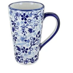 Blue Rose Polish Pottery K083 Manufaktura Large Coffee Mug 24 Blue Rose Polish Pottery K083 Manufaktura Large Coffee Mug -Northlight Sale Store GUEST 0358e71e 7c41 440f 884a 6003c8c4a8a0
