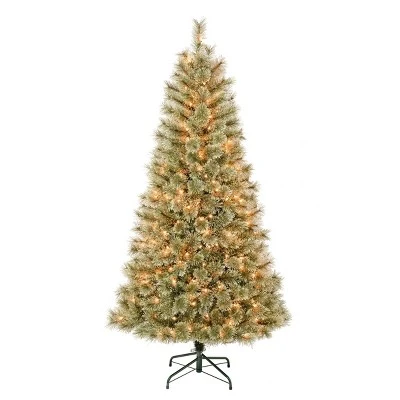 National Tree Company First Traditions Pre-Lit Arcadia Cashmere Pine Hinged Artificial Christmas Tree Clear Lights 5 National Tree Company First Traditions Pre-Lit Arcadia Cashmere Pine Hinged Artificial Christmas Tree Clear Lights - Image 5
