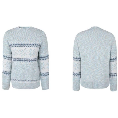 Womens Pullover Sweater Turtleneck Snowflakes Sweater Christmas Sweater Ribbed Knit Long Sleeve Sweater 3 Womens Pullover Sweater Turtleneck Snowflakes Sweater Christmas Sweater Ribbed Knit Long Sleeve Sweater - Image 3