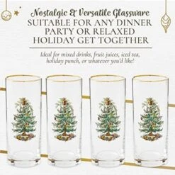 Spode Christmas Tree 15oz Highball Glasses, Set Of 4 - Gold-Rimmed Elegant Holiday-Themed Glassware, Festive Holiday Drinkware For Christmas Parties 8 Spode Christmas Tree 15oz Highball Glasses, Set Of 4 - Gold-Rimmed Elegant Holiday-Themed Glassware, Festive Holiday Drinkware For Christmas Parties -Northlight Sale Store GUEST 0785b808 092a 45da 9cc0 8a8ba8de97f9