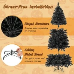 Costway 6/7 FT Artificial Halloween Christmas Tree With Bendable Top Section 726/1050 Branch Tips 260/340 Lights -Northlight Sale Store GUEST 085e2033 8f8f 463b aa59 ae3817a080c3
