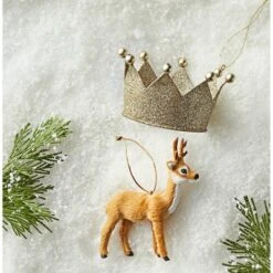 Metal Glitter Crown Christmas Tree Ornament - Wondershop™ -Northlight Sale Store GUEST 09398036 e7e6 4d59 8916 6043170a8682