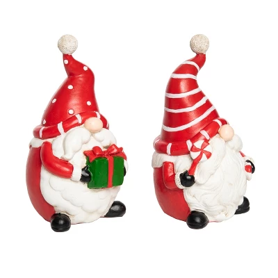 Transpac Christmas Resin Happy Holidays Gnome Figurine Set Of 2 Christmas Home Decorations 1 Transpac Christmas Resin Happy Holidays Gnome Figurine Set Of 2 Christmas Home Decorations