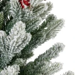 Northlight Real Touch™️ Potted Flocked Mini Fir Pine Artificial Christmas Tree - 25" - Unlit -Northlight Sale Store GUEST 0a583882 f75d 4e8a b36b 61d6eb8544b3