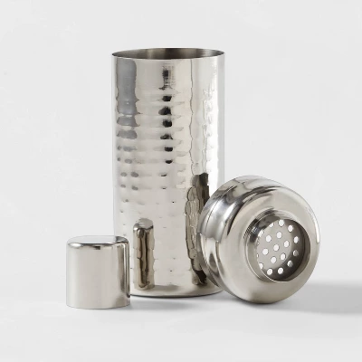 Stainless Steel Hammered Cocktail Shaker - Threshold™ 2 Stainless Steel Hammered Cocktail Shaker - Threshold™ - Image 2