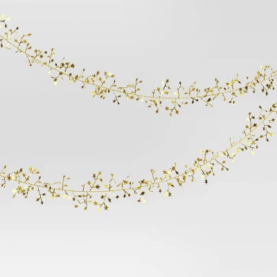 22' Wire Star Christmas Garland - Wondershop™ 3 22' Wire Star Christmas Garland - Wondershop™ - Image 3