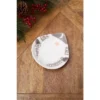 Gallerie II Beige Gnome 3D Small Christmas Cookie Plate