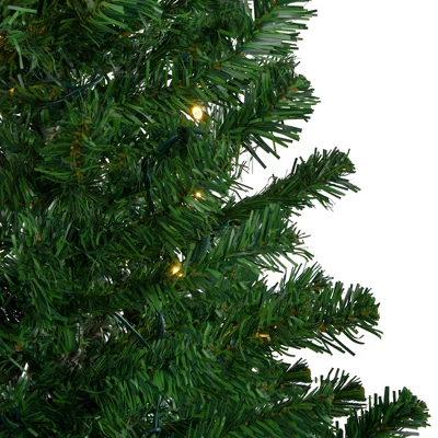 Northlight Pre-Lit Medium Mixed Classic Pine Artificial Christmas Tree - 4' - Warm Clear LED Lights 2 Northlight Pre-Lit Medium Mixed Classic Pine Artificial Christmas Tree - 4' - Warm Clear LED Lights - Image 2