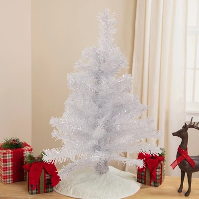 Northlight Medium Rockport White Pine Artificial Christmas Tree - 2' - Unlit 1 Northlight Medium Rockport White Pine Artificial Christmas Tree - 2' - Unlit