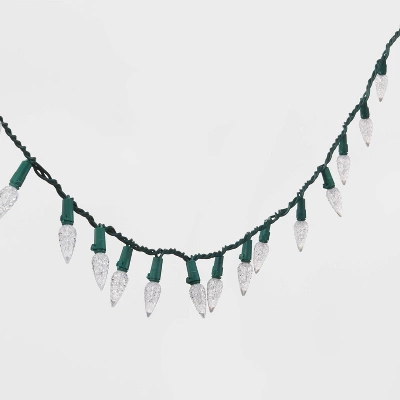 150ct LED C6 Faceted Christmas String Lights Spool With Green Wire - Wondershop™ 2 150ct LED C6 Faceted Christmas String Lights Spool With Green Wire - Wondershop™ - Image 2