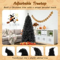 Costway 6/7 FT Artificial Halloween Christmas Tree With Bendable Top Section 726/1050 Branch Tips 260/340 Lights -Northlight Sale Store GUEST 151b1a04 7165 4c76 b9e2 f5d83b22b386