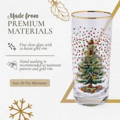 Spode Christmas Tree 15 Fl. Oz. Highball Glass (Set Of 4), Polka Dot - Classic Highball Glasses & Barware, Cocktail Glasses For Mixed Drinks 8 Spode Christmas Tree 15 Fl. Oz. Highball Glass (Set Of 4), Polka Dot - Classic Highball Glasses & Barware, Cocktail Glasses For Mixed Drinks -Northlight Sale Store GUEST 181e1229 3d6d 42b3 960e b677d2bbca78