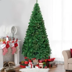 Costway 5Ft/6Ft/7Ft/8Ft Artificial PVC Christmas Tree W/Stand Holiday Season Indoor Outdoor Green 25 Costway 5Ft/6Ft/7Ft/8Ft Artificial PVC Christmas Tree W/Stand Holiday Season Indoor Outdoor Green -Northlight Sale Store GUEST 185c3514 2916 4cf2 ad8e 9b5a5ec1b95e