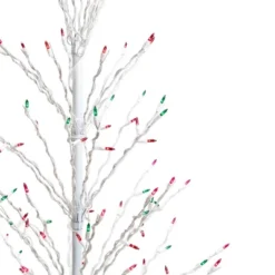 Northlight 4' Prelit Artificial Christmas Tree White Lighted Cascade Twig Outdoor Decoration - Multi-Color Lights 18 Northlight 4' Prelit Artificial Christmas Tree White Lighted Cascade Twig Outdoor Decoration - Multi-Color Lights -Northlight Sale Store GUEST 1867acda 32f6 4e31 b3ba eb5b24bab5bf