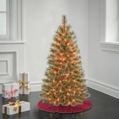 National Tree Company First Traditions Pre-Lit Arcadia Cashmere Pine Hinged Artificial Christmas Tree Clear Lights 3 National Tree Company First Traditions Pre-Lit Arcadia Cashmere Pine Hinged Artificial Christmas Tree Clear Lights - Image 3