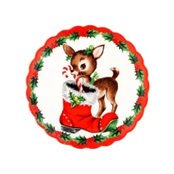 Mr. Christmas Nostalgic Ceramic Scalloped Christmas Plate Set - Bold - 8" - Set Of 4 8 Mr. Christmas Nostalgic Ceramic Scalloped Christmas Plate Set - Bold - 8" - Set Of 4 -Northlight Sale Store GUEST 199eca01 894f 4420 a160 b46e8f0510e4