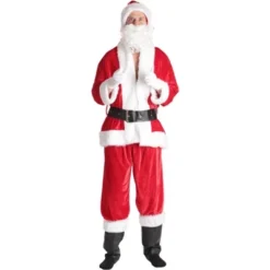 #followme Men's Santa Claus Costume - 7 Pc Velvet Christmas Xmas Santa Outfit 5 #followme Men's Santa Claus Costume - 7 Pc Velvet Christmas Xmas Santa Outfit -Northlight Sale Store GUEST 1ae06cc1 6588 4125 a8d1 7258d0cd9072