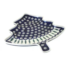 Blue Rose Polish Pottery 1759 Zaklady Christmas Tree Plate 10 Blue Rose Polish Pottery 1759 Zaklady Christmas Tree Plate -Northlight Sale Store GUEST 1baf35f1 e942 445a a19f 2371fe609de2