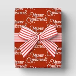 15' Christmas Nostalgic Noel Premium Ribbon Red And White Stripes - Wondershopâ˘