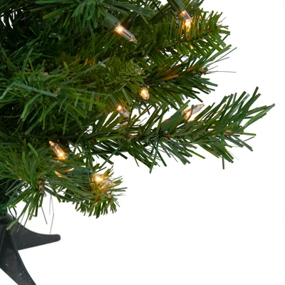 Northlight Pre-Lit Medium Royal Pine Artificial Christmas Tree - 2' - Clear Lights 4 Northlight Pre-Lit Medium Royal Pine Artificial Christmas Tree - 2' - Clear Lights - Image 4