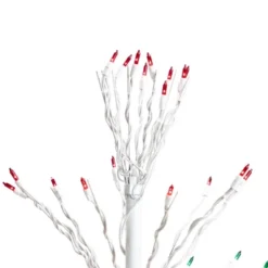 Northlight 4' Prelit Artificial Christmas Tree White Lighted Cascade Twig Outdoor Decoration - Multi-Color Lights 19 Northlight 4' Prelit Artificial Christmas Tree White Lighted Cascade Twig Outdoor Decoration - Multi-Color Lights -Northlight Sale Store GUEST 2035e7b3 e335 449b b83c dcf5bde52dfc