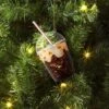 Christmas Glass Iced Coffee Ornament - Wondershop™