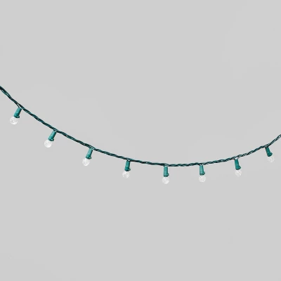 60ct LED Faceted Sphere Christmas String Lights With Green Wire - Wondershop™ 2 60ct LED Faceted Sphere Christmas String Lights With Green Wire - Wondershop™ - Image 2