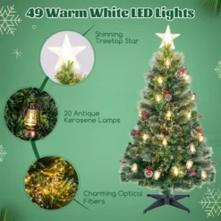 Costway 5/6/7 FT Christmas Tree Artificial Xmas Tree With 8 Lighting Modes 49/64/80 Warm LED Lights 17 Costway 5/6/7 FT Christmas Tree Artificial Xmas Tree With 8 Lighting Modes 49/64/80 Warm LED Lights -Northlight Sale Store GUEST 217a6f6e b16d 4762 b557 6b617fd03ae4
