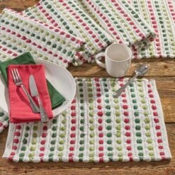 Split P Ryland Holiday Green Table Runner 15"X72"