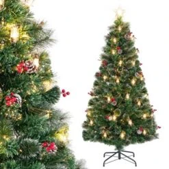 Costway 5/6/7 FT Christmas Tree Artificial Xmas Tree With 8 Lighting Modes 49/64/80 Warm LED Lights 22 Costway 5/6/7 FT Christmas Tree Artificial Xmas Tree With 8 Lighting Modes 49/64/80 Warm LED Lights -Northlight Sale Store GUEST 234ed4bd 9066 4bca 9e15 3ffd4284e7e8