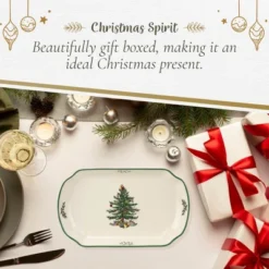 Spode Christmas Tree 11-Inch Rectangular Scalloped Tray, Stoneware Holiday Serving Platter - Festive Tableware - Dishwasher, Microwave, Freezer Safe 7 Spode Christmas Tree 11-Inch Rectangular Scalloped Tray, Stoneware Holiday Serving Platter - Festive Tableware - Dishwasher, Microwave, Freezer Safe -Northlight Sale Store GUEST 2520de7b a8ab 4d82 89a7 671fda6f23e9