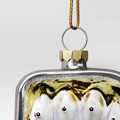 Christmas Glass Sardines Ornament - Wondershop™ 2 Christmas Glass Sardines Ornament - Wondershop™ - Image 2
