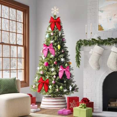 16" Christmas Velvet Bow Decor - Wondershop™ 1 16" Christmas Velvet Bow Decor - Wondershop™