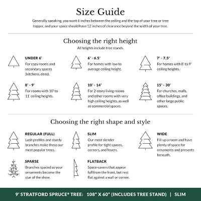 Balsam Hill 9' Clear LED Stratford Spruce Tree 10 Balsam Hill 9' Clear LED Stratford Spruce Tree - Image 10