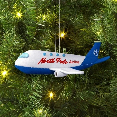 Christmas North Pole Plane Ornament - Wondershop™ 1 Christmas North Pole Plane Ornament - Wondershop™