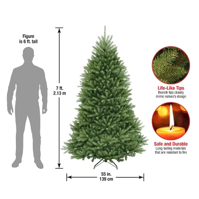 Unlit Dunhill Fir Artificial Christmas Tree - National Tree Company 4 Unlit Dunhill Fir Artificial Christmas Tree - National Tree Company - Image 4