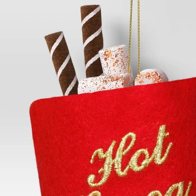 Christmas Hot Cocoa Cup Ornament - Wondershop™ 2 Christmas Hot Cocoa Cup Ornament - Wondershop™ - Image 2