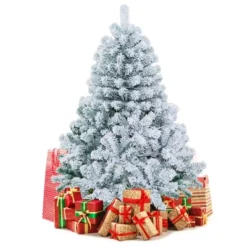 Costway 4.5ft Pre-Lit Premium Snow Flocked Hinged Artificial Christmas Tree W/150 Lights 17 Costway 4.5ft Pre-Lit Premium Snow Flocked Hinged Artificial Christmas Tree W/150 Lights -Northlight Sale Store GUEST 2e988330 0e08 4faa 9f41 dbfba3d3e205