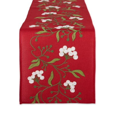 Design Imports Embroidered Table Runner 3 Design Imports Embroidered Table Runner - Image 3