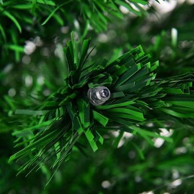 Costway 6FT Pre-Lit Fiber Optic Christmas Tree Multicolor Lights 6 Costway 6FT Pre-Lit Fiber Optic Christmas Tree Multicolor Lights - Image 6