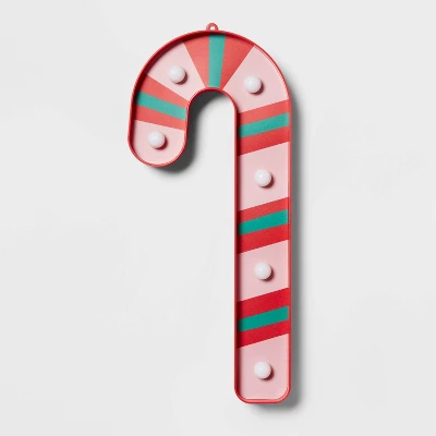 LED Marquee Candy Cane Christmas Novelty Silhouette Light - Wondershop™ 2 LED Marquee Candy Cane Christmas Novelty Silhouette Light - Wondershop™ - Image 2