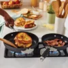Select By Calphalon With AquaShield Nonstick 9pc Space-Saving Cookware Set: Stackable Pans, Stay-Cool Handles, Dishwasher-Safe