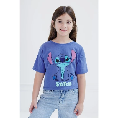 Disney Minnie Mouse Nightmare Before Christmas Winnie The Pooh Lilo & Stitch Valentines Day Girls T-Shirt Little Kid To Big Kid 2 Disney Minnie Mouse Nightmare Before Christmas Winnie The Pooh Lilo & Stitch Valentines Day Girls T-Shirt Little Kid To Big Kid - Image 2