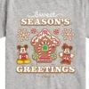 Boys' - Disney - Mickey And Minnie Sweet Seasons Greetings Christmas Short Sleeve Graphic T-Shirt