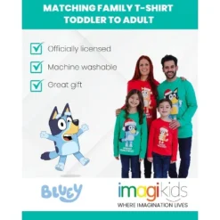 Bluey Christmas Matching Family Long Sleeve T-Shirt Toddler 8 Bluey Christmas Matching Family Long Sleeve T-Shirt Toddler -Northlight Sale Store GUEST 3a39559a afe0 4604 93b9 63a201f5b0b5
