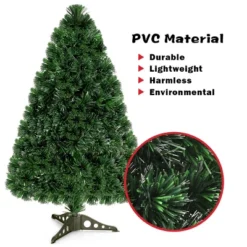 Costway 3Ft Pre-Lit Fiber Optic PVC Christmas Tree Tabletop Plastic 11 Costway 3Ft Pre-Lit Fiber Optic PVC Christmas Tree Tabletop Plastic -Northlight Sale Store GUEST 3ca22951 3f0c 43ce a916 0a6f0cf993e6