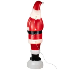 Northlight Lighted Blow Mold Santa Claus Outdoor Christmas Decoration - 59" -Northlight Sale Store GUEST 3dbed2c4 04fb 4057 9afb 5c21155e0e8c