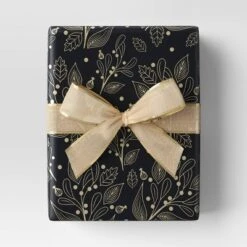 75' Christmas Fabric Ribbon Champagne Sheer - Wondershopâ˘