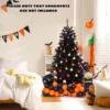 Costway 6/7/8 FT Halloween Tree Artificial Decoration Tree With 758/1040/1408 Branch Tips 6 Lighting Modes